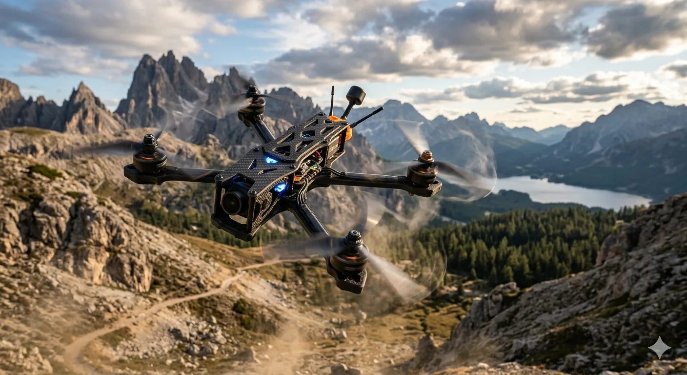 Skyframe Drift — The Aerial Machine in Motion