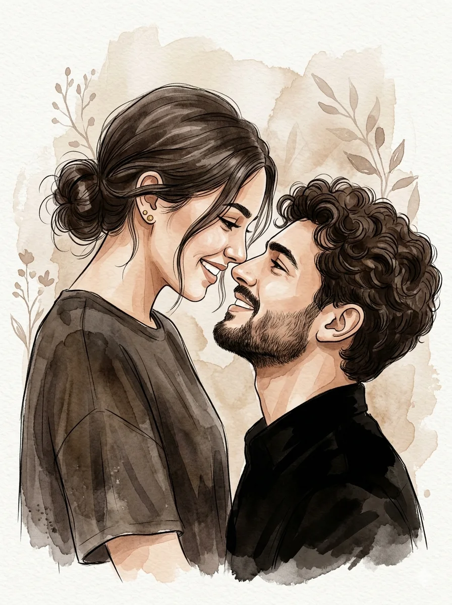 WHISPERS IN WATERCOLOR : A LOVE WITHOUT DISTANCE
