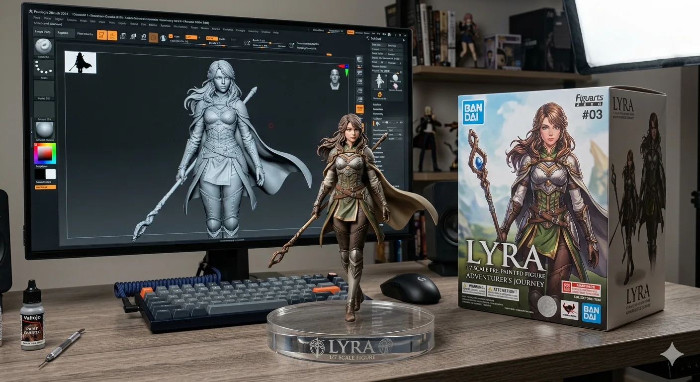 From Sculpt to Shelf — Studio Figure Showcase