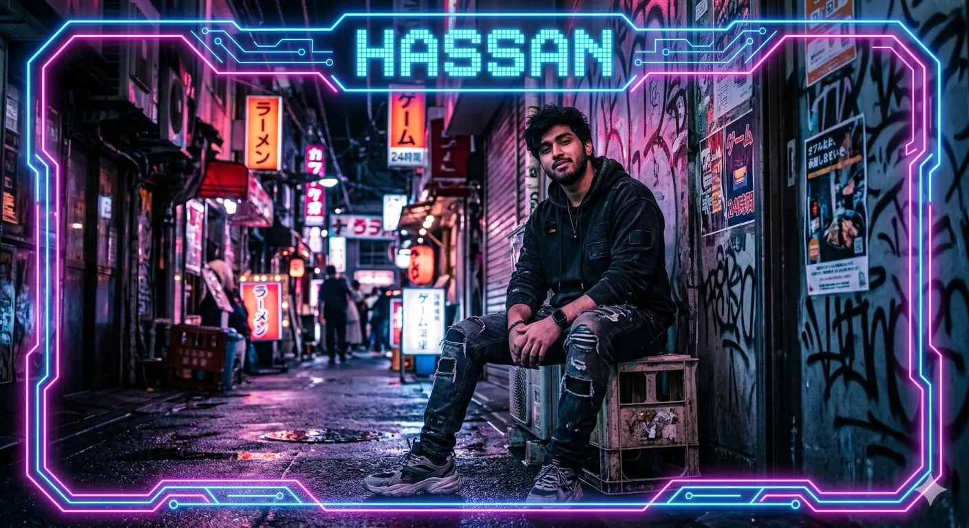 Neon Hassan — Cyber Alley Chronicles