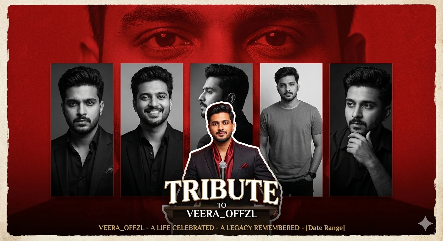 Veera Legacy — The Red Monochrome Tribute