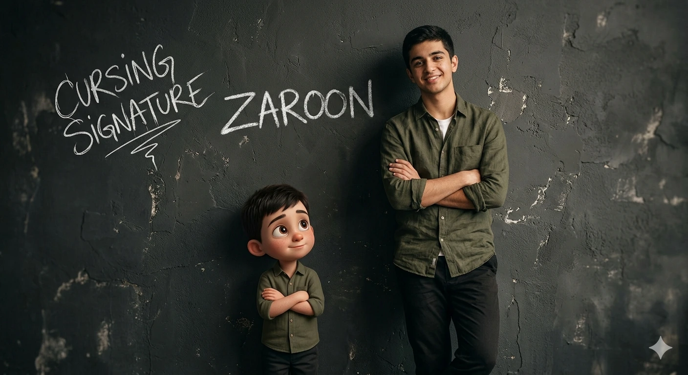 zaroon — side by side through time