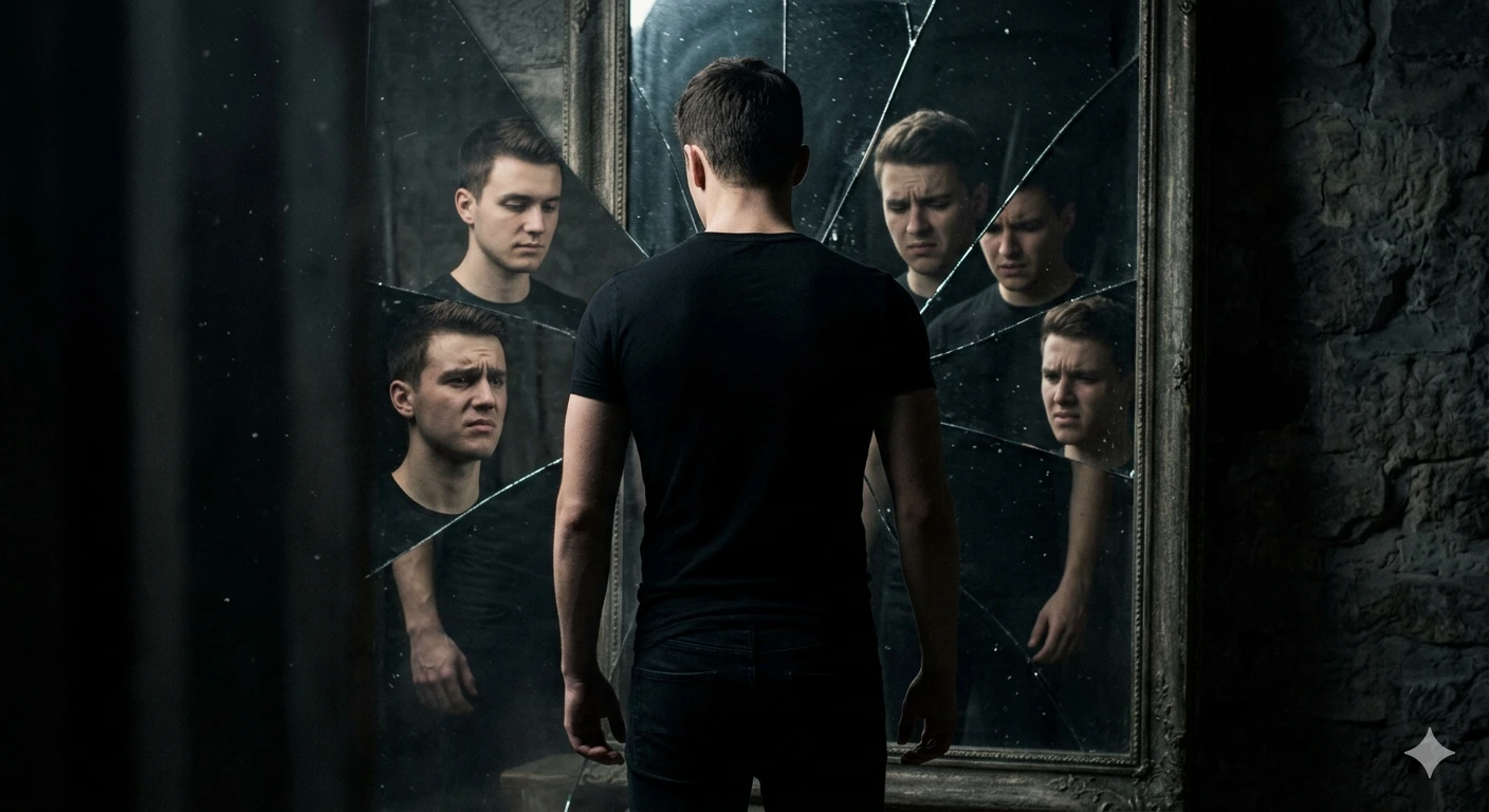 Fractured Self — The Mirror of Inner Conflict