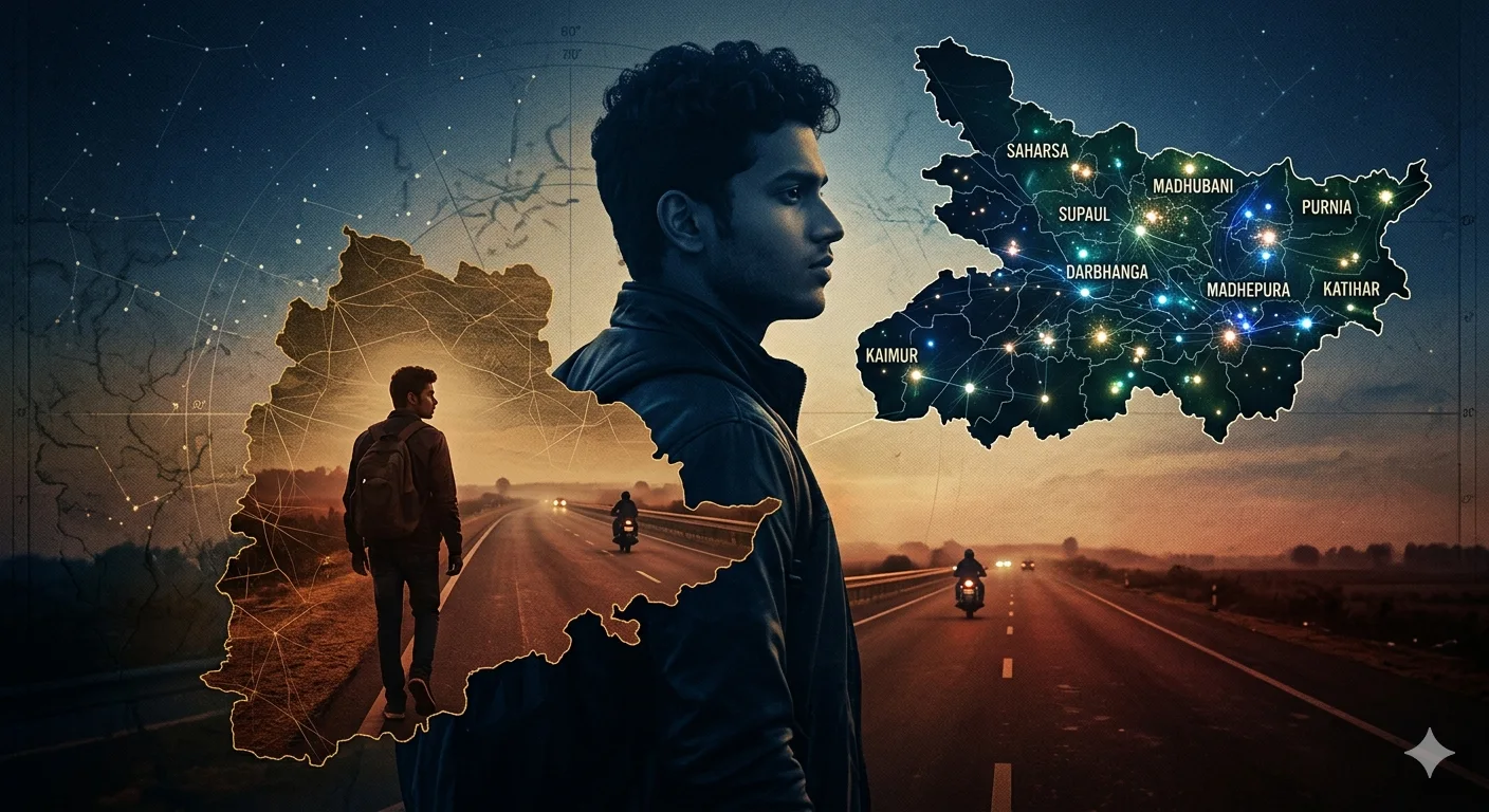 Mapped Identity — Roads of Telangana & Inner Journey