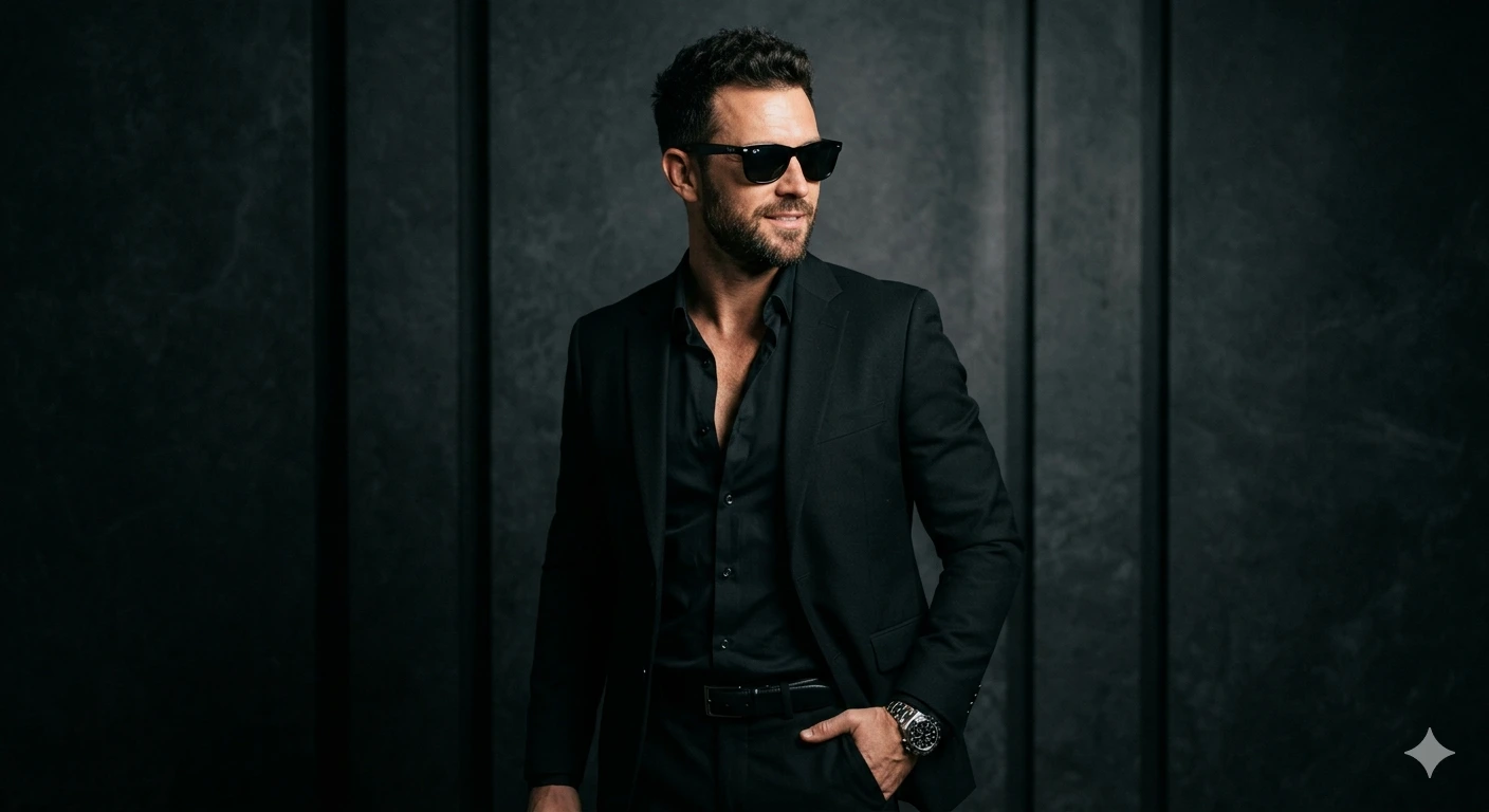 Black Elegance — The Shadow of Confidence