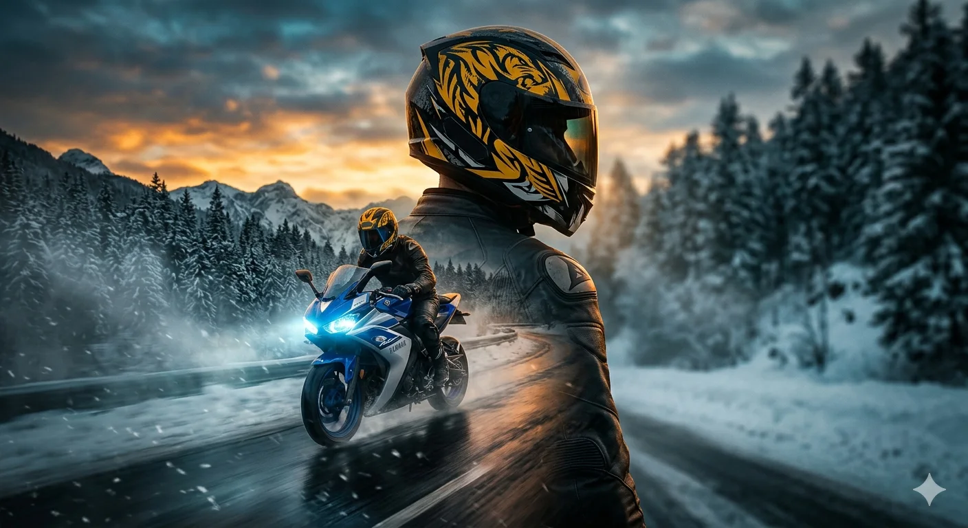 Winter Velocity — The Double Exposure Rider