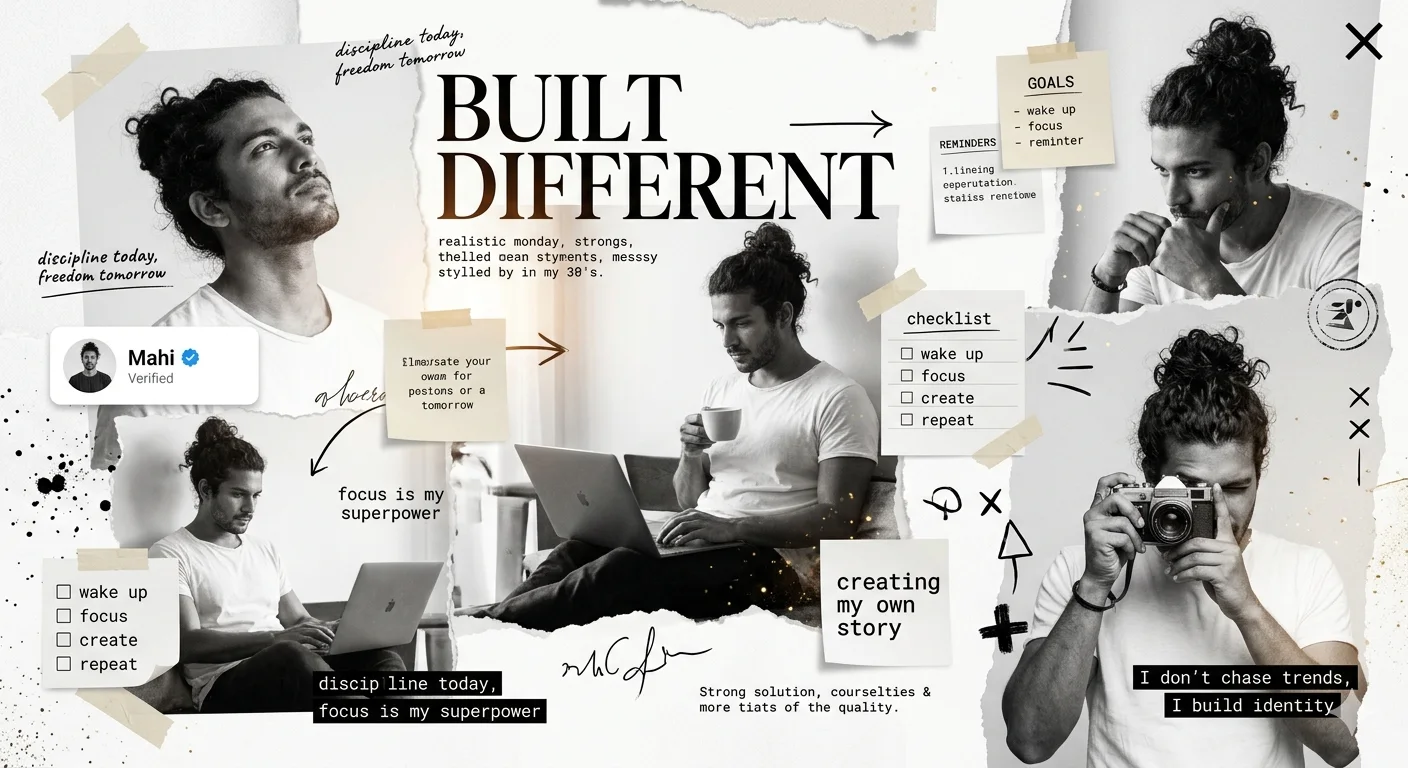 BUILT DIFFERENT — The Identity of Mahi