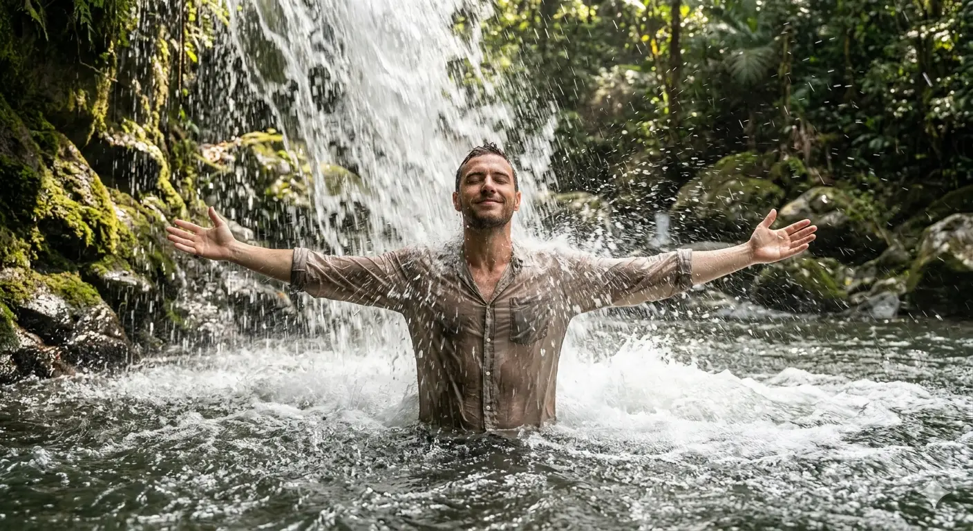 Under the Falls — The Moment of Surrender