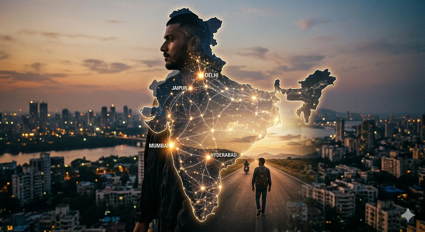 Mapped Identity — India Within the Journey