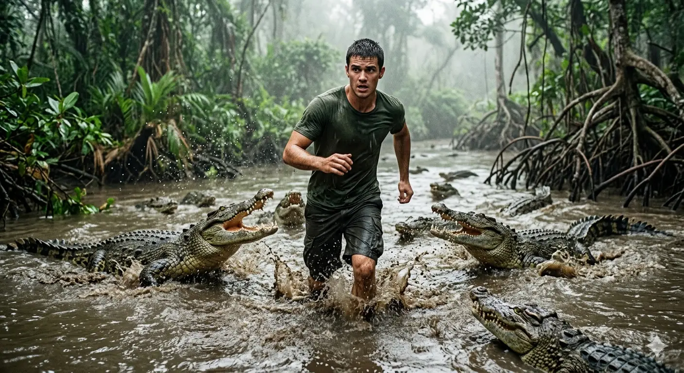 Swamp Escape — Into the Crocodile Run