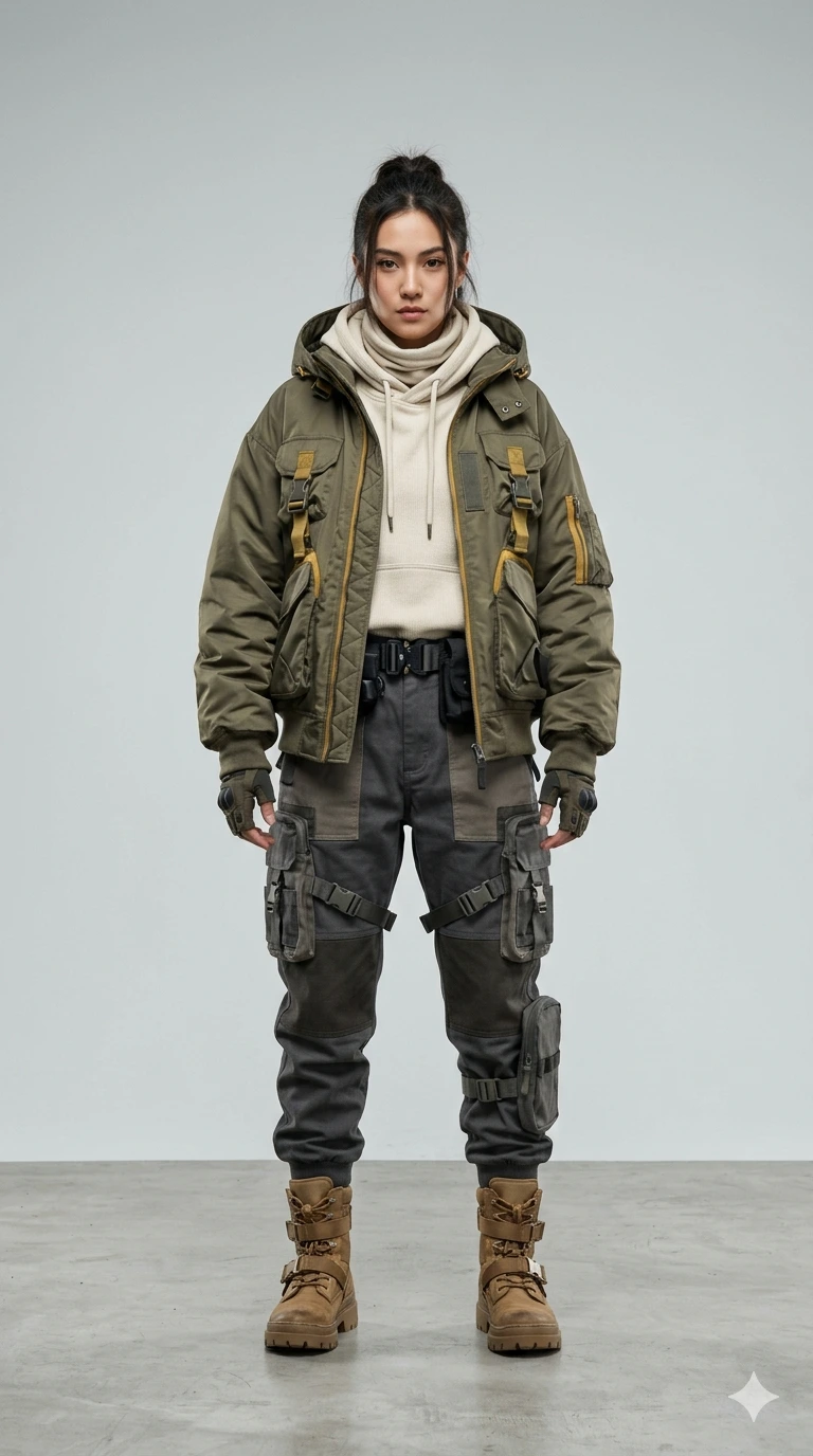 Urban Vanguard — The Tactical Elegance Portrait