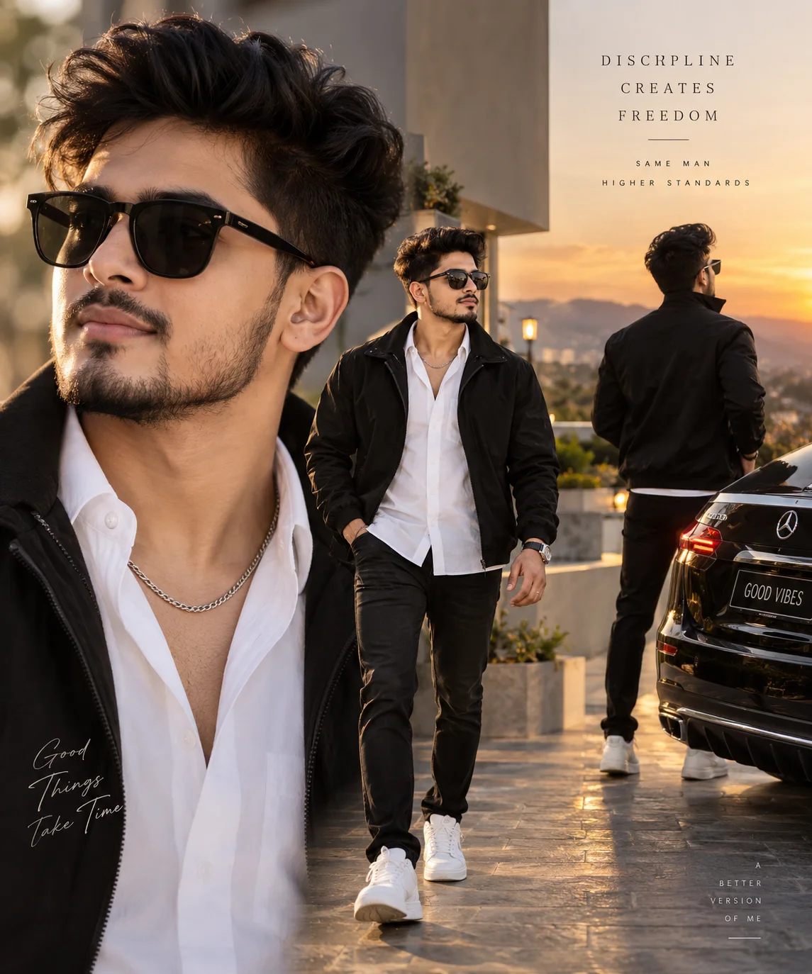 Golden-Hour Good Vibes Editorial