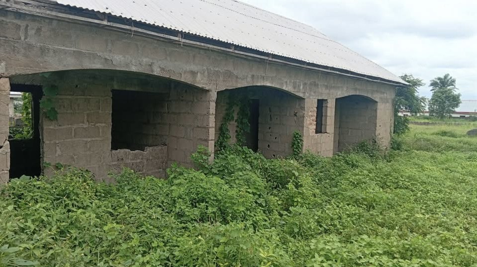 Solid Structure of Three Apartments for Sale for sale in Uni-Agric Road, Makurdi, Benue