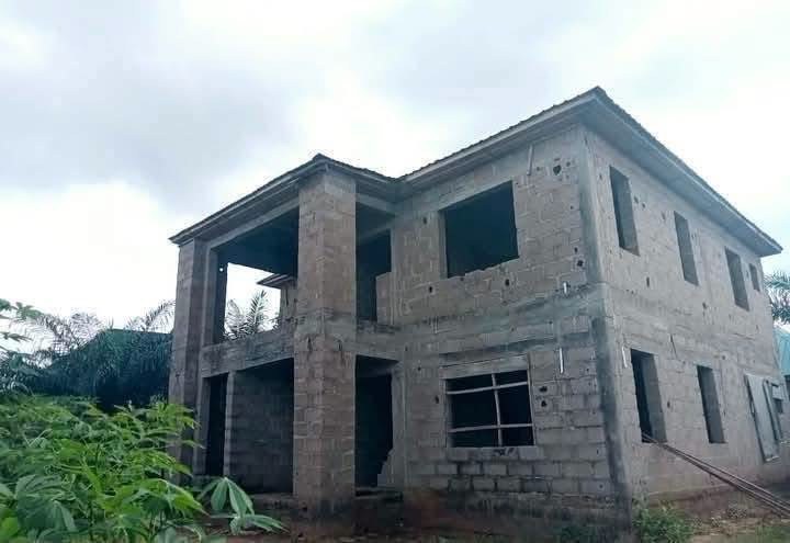 Uncompleted Four-Bedroom Duplex for Sale for sale in George Akume Way, Makurdi, Benue State, Makurdi, Benue
