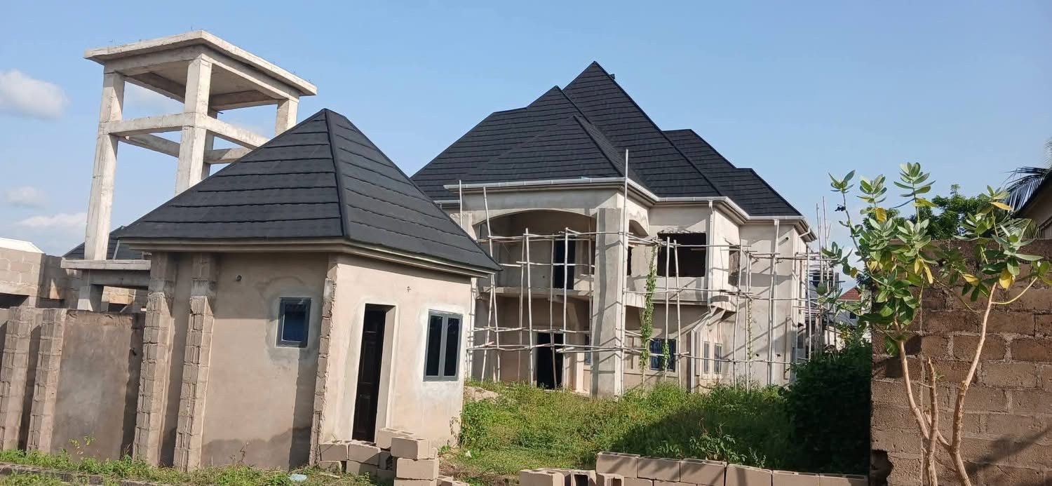 Additional view of Uncompleted 5-Bedroom Duplex, CBN Quarters
