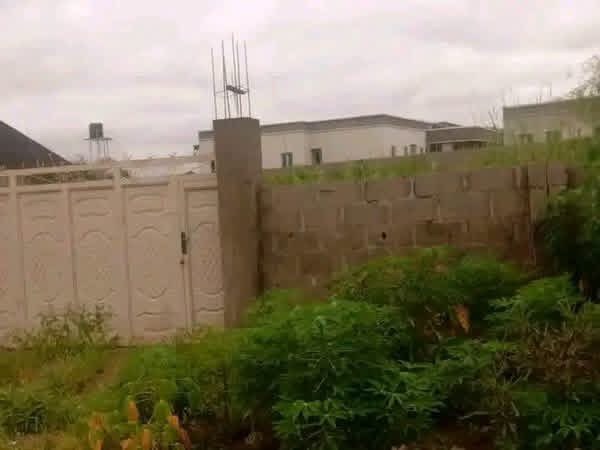 Prime Fenced Land Facing Fajude Road for sale in Nyon, Makurdi, Benue