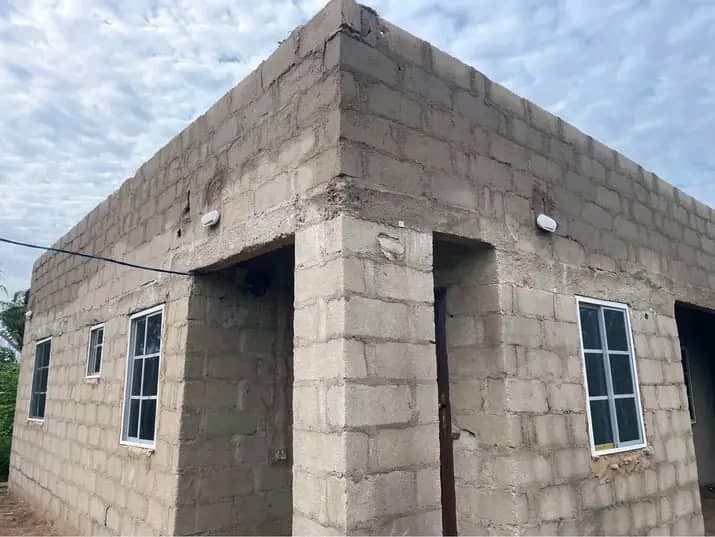 Additional view of Roofed 2-Bedroom Home with Installed Doors