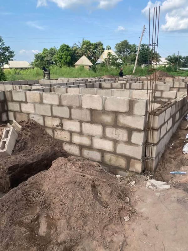 Solid 3 Bedroom Flat Foundation for Sale for sale in Tse-Poor, Makurdi, Benue