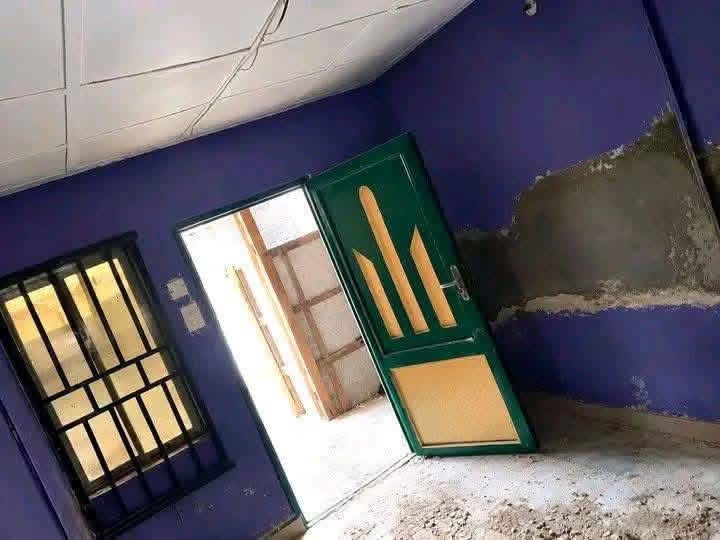Semi Self-Contain with Kitchen Extension for rent in High Level Underpass, Makurdi, Benue