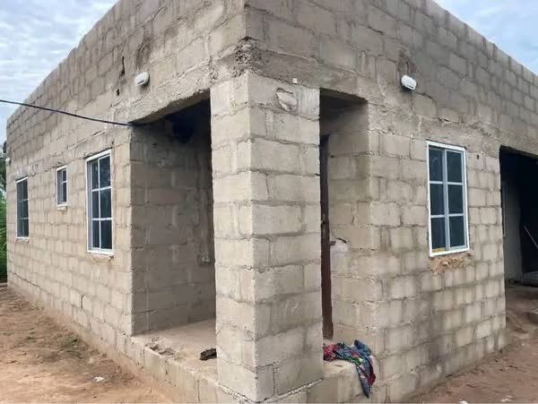 Additional view of Roofed 2-Bedroom Home with Installed Doors