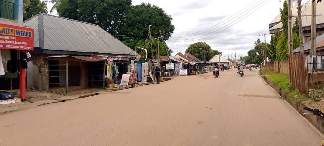 100x50 Land Facing Tarred Road for sale in Akpehe, Makurdi, Benue