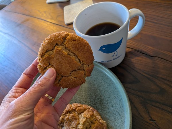 peanut butter-miso cookies