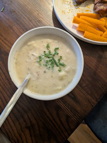 leek potato soup 2.0