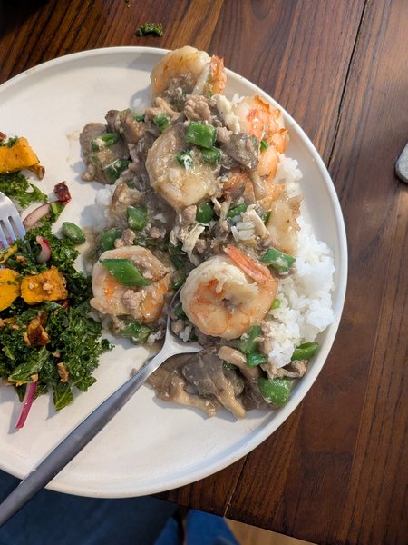 shrimp with lobster sauce