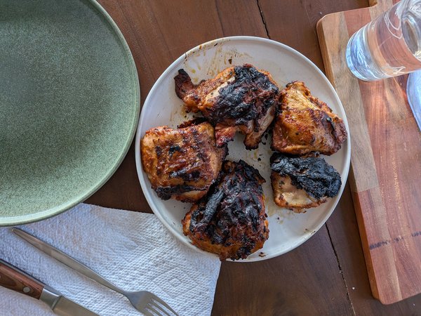 yogurt marinated chicken thighs