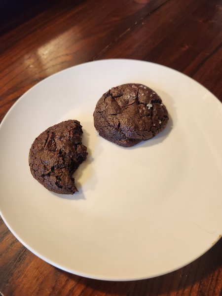 double chocolate chip cookies