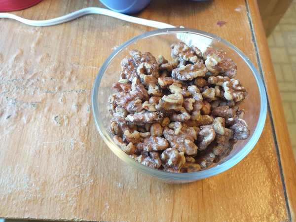 slow roasted nuts