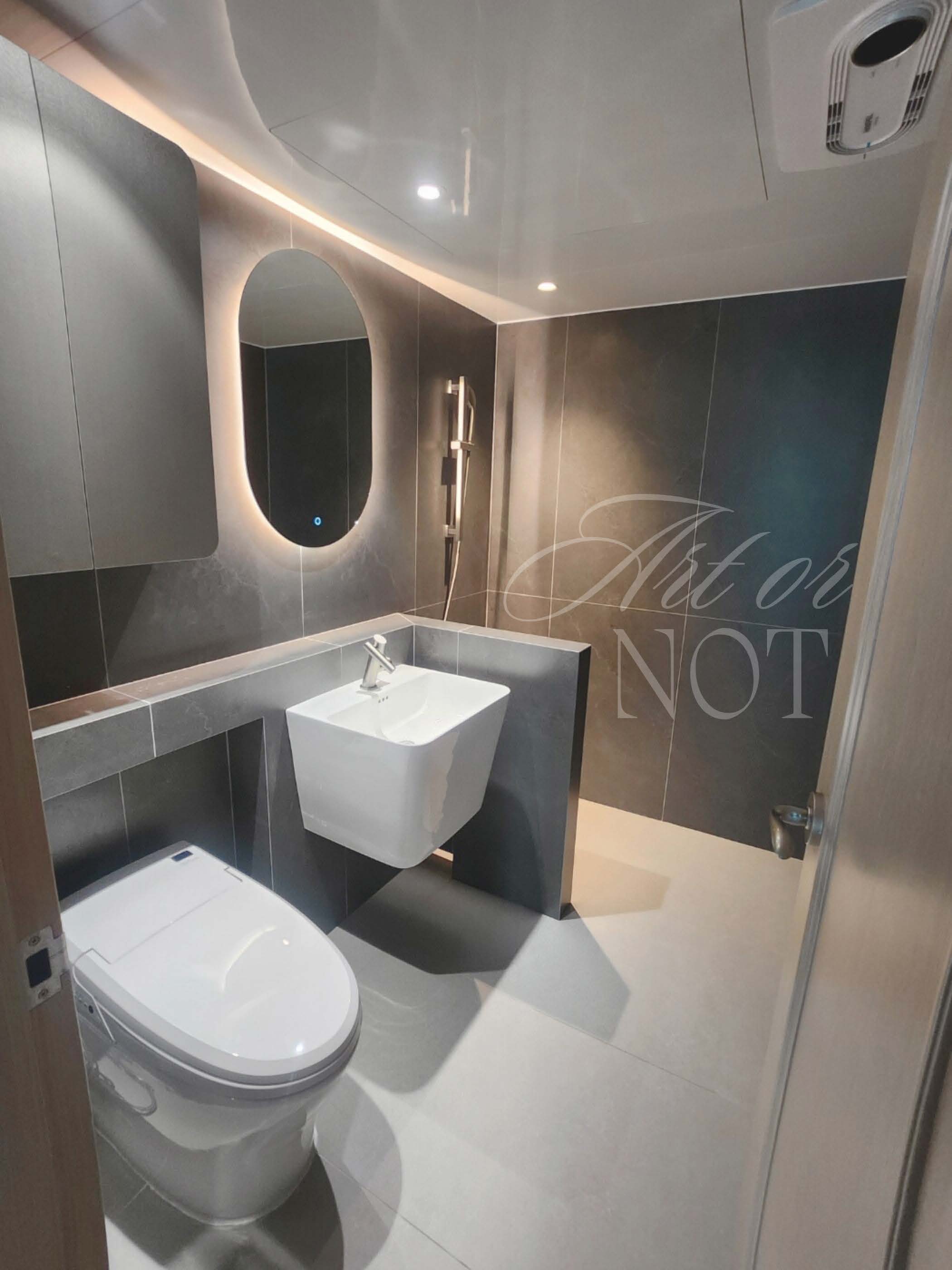 600×1200 하프조적 LED거울