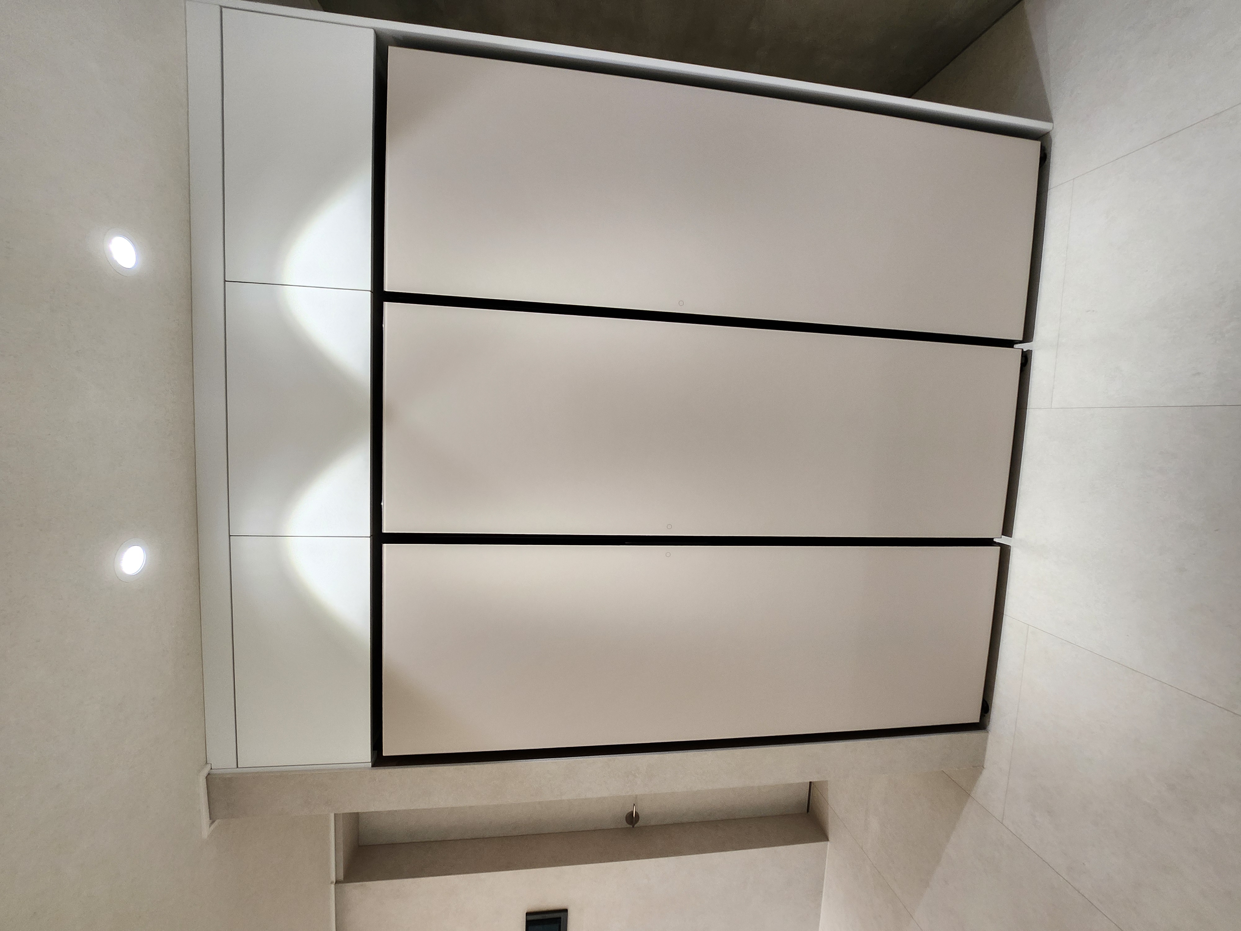 반매립 구조 필름 시공