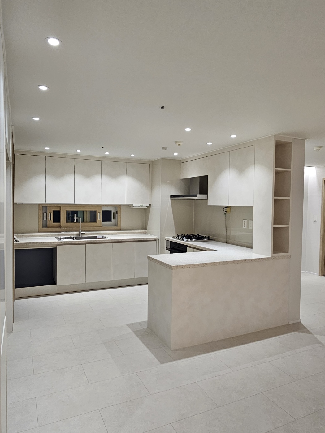 싱크대 리폼 필름 시공