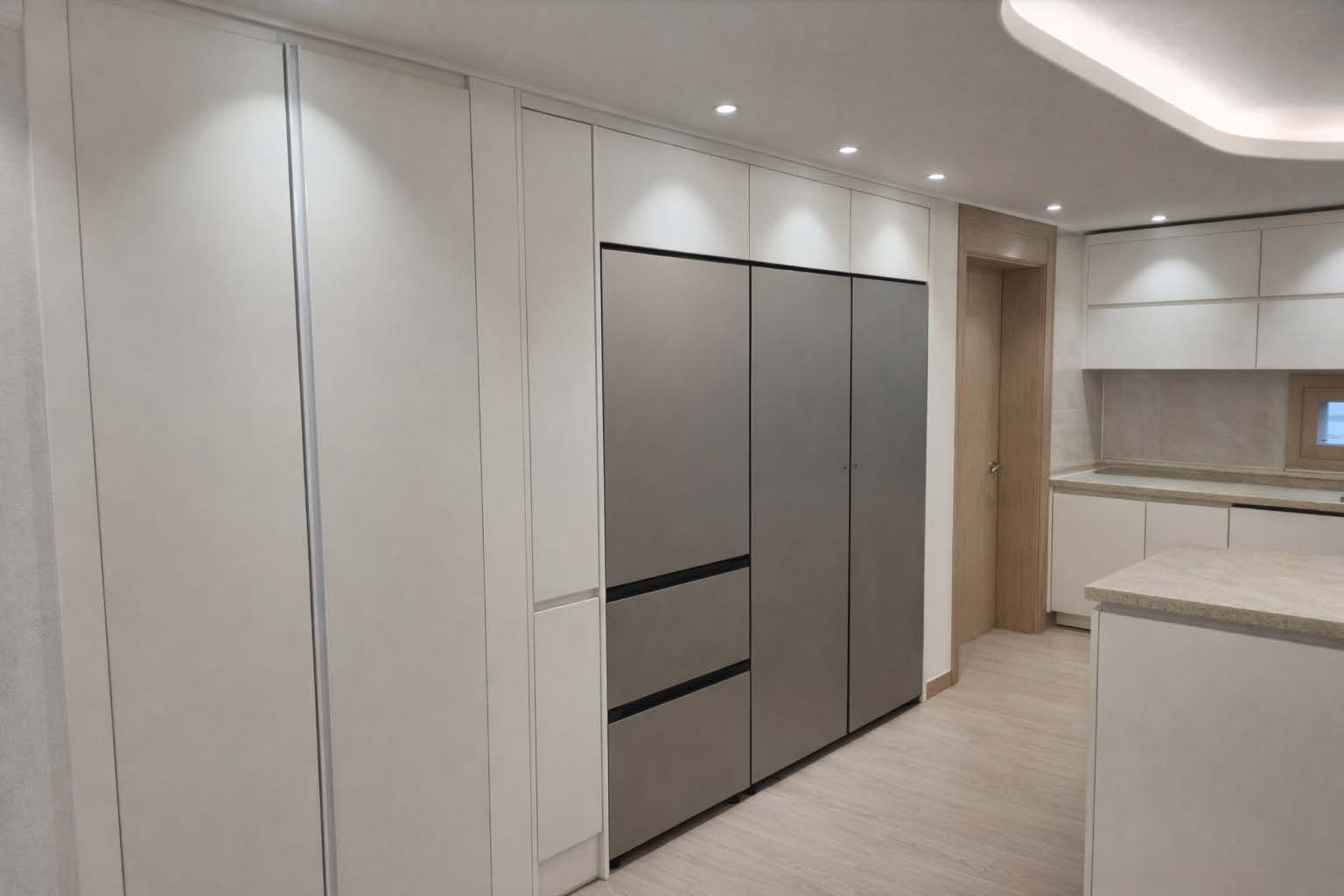 냉장고장 리폼 및 필름 시공