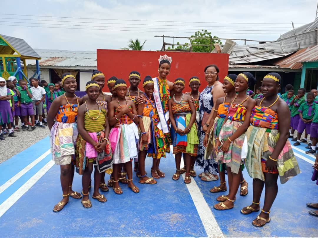 Children in cultural attire