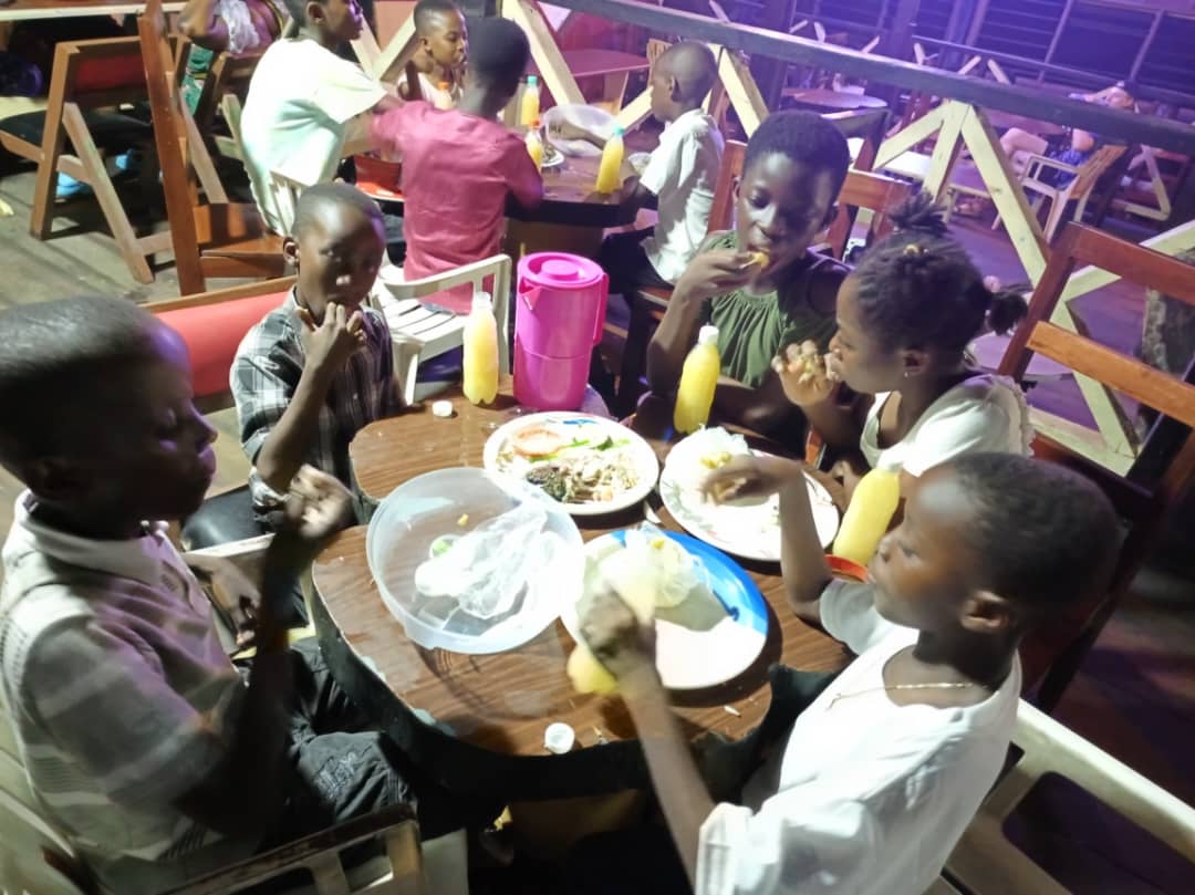 Children in cultural attire