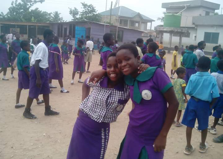 children at school