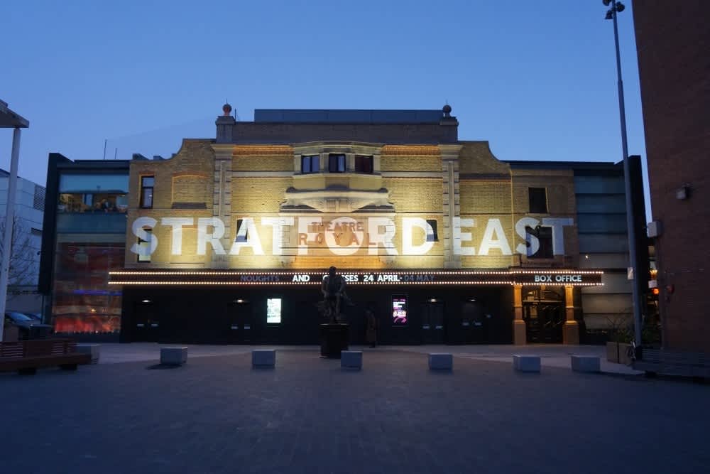 Stratford East theatre in London Stratford