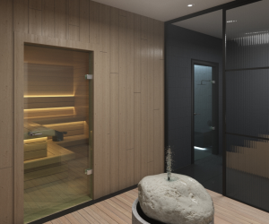 Iconinc The Bonnie: Sauna & Steam Room