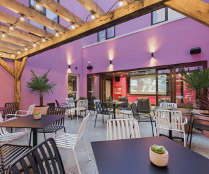 Outdoor social spaces