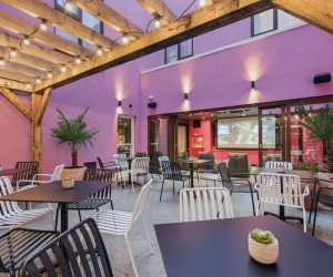 Outdoor social spaces