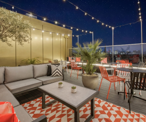5th floor rooftop terrace
