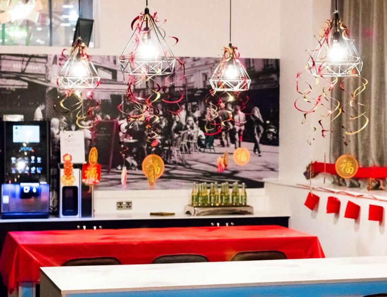 party preparations at IconInc