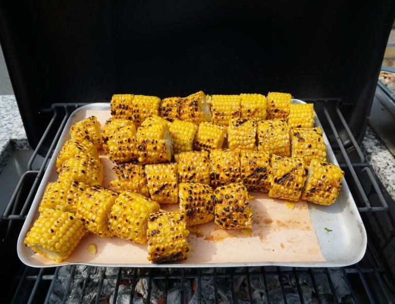 Corn on the cob from Red's BBQ