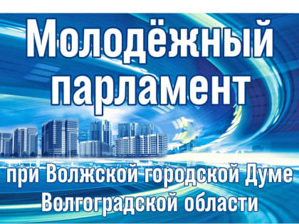 Активные и инициативные: волжан от 16 до 23 ждут в Молодёжном парламенте при Волжской городской Думе