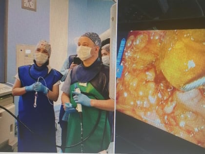 Пациентке с желчекаменной болезнью волгоградские хирурги провели уникальную операцию