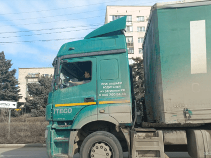 Волжский: движение большегрузов по городу запрещено