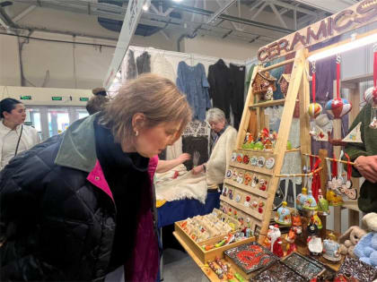 Социальные предприниматели представляют регион на выставке «Ладья. Весенняя фантазия-2024»