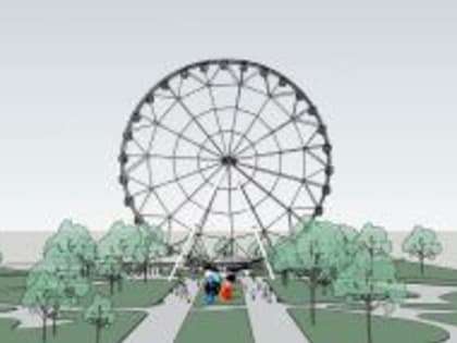 Высотой с 19-этажный дом: в Городском саду появится новое колесо обозрения